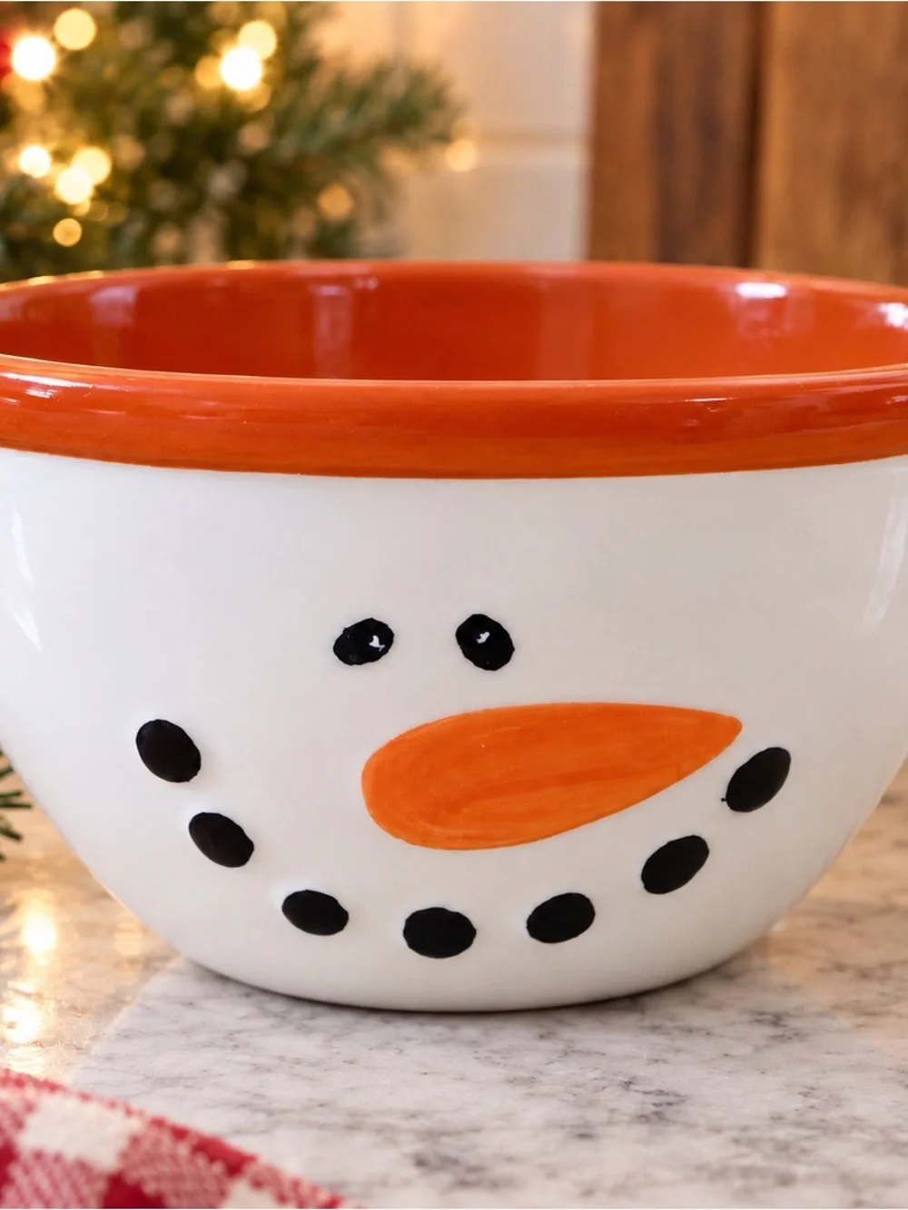 LTD Commodities Snowman Bowls Set of 3 Christmas Snack/Ice Cream Bowls NEW